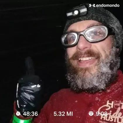 April Snow And Frosty Beard