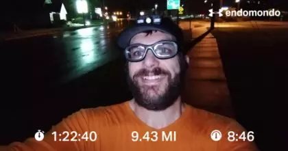 9.4 Mile Combo Training Plan Run, With Some Rain On The Side