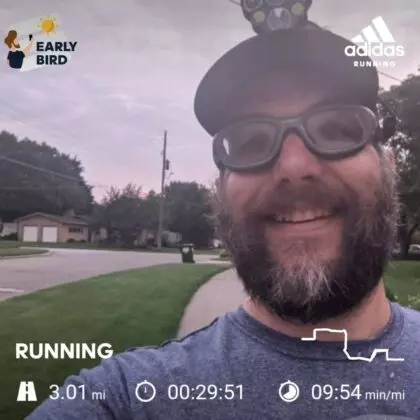 Starting Another Week With An Early Morning 3 Miles